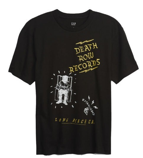 FILA Maglietta New Death Row Records Est '91 Long Beach da uomo Medium West Coast Rap Hip Hop