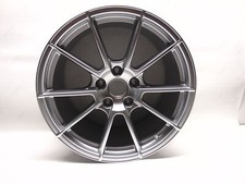 New Genuine Porsche 718 Boxster Spyder 982 Rear Alloy Wheel Brilliant Chrome