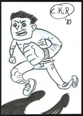 2010 Chicagoland Entertainment Collectors Expo 1/1 Sketch Card CHARLIE KIRCHOFF