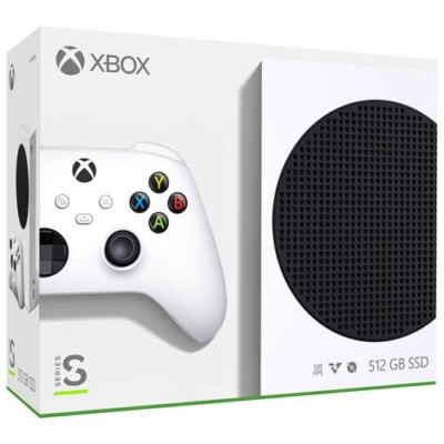 Microsoft Xbox Series S 512GB White Console (RRS00095)