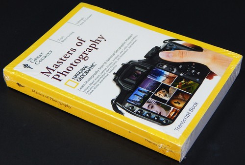 NEW GREAT COURSES MASTERS OF PHOTOGRAPHY BOOK SEALED NATIONAL GEOGRAPHIC #7923 - Picture 2 of 3