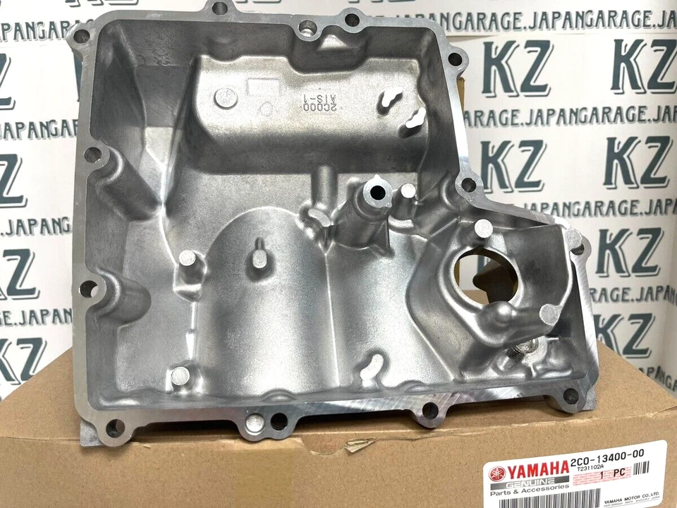 YAMAHA 2006 - 2020 YZF-R6 YZFR6 GENUINE OEM OIL PAN W/ GASKET STRAINER COVER NEW Foto 4 de 4