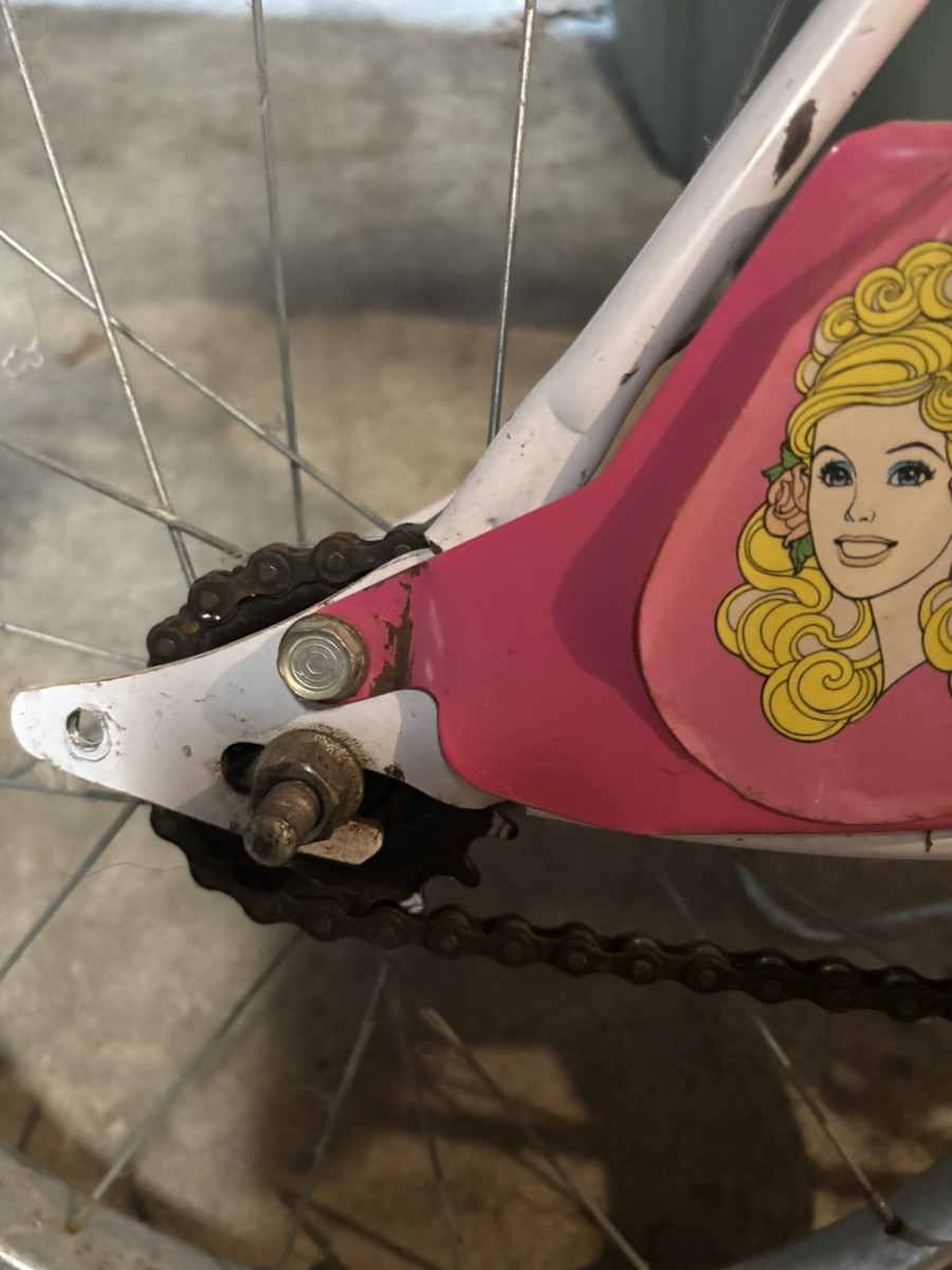 Vintage Barbie Front & Rear Fender + Chain Guard Troxel Bike