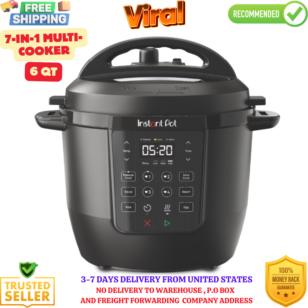 Instant Pot Qt RIO Chef Series 7-in-1 Multi-Cooker, Pressure
