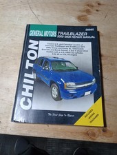Chilton General Motors Trailblazer 2002-2009 Repair Manual Book #28880