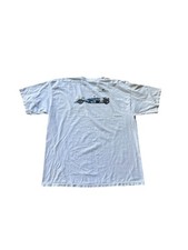 VTG Hewlett Packard HP BMW Formula 1 White Graphic T Shirt Size XL