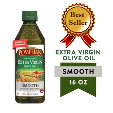 Pompeian Smooth Extra Virgin Olive Oil - 16 fl oz