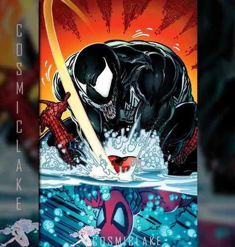 VENOM #1 MCFARLANE FOIL PANINI MEGACON VARIANT LTD 1K PREORDER 4/3☪