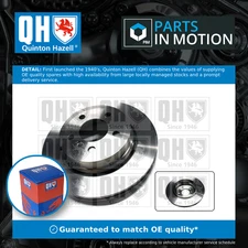 2x Brake Discs Pair Vented fits BMW X3 E83 2.5 Rear 04 to 10 320mm Set QH New