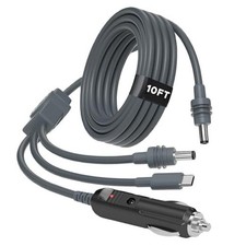 3-in-1 Starlink Mini Power Cable, 10FT High-Speed USB-C to DC Power Cable