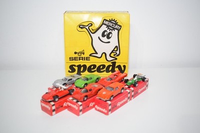 C10 1:66 MERCURY SPEEDY SHOP DISPLAY BOX PORSCHE FERRARI MERCEDES FORD MIB RARE