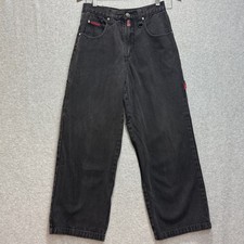 Paco Sport Atmosphere Baggy Cargo Jeans Black Denim Y2K Skater W34