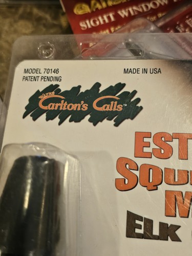 Vintage Wayne Carlton's Calls HSWCC70146 70146 Estrus Squeeze Me Elk Call Black - Picture 3 of 7