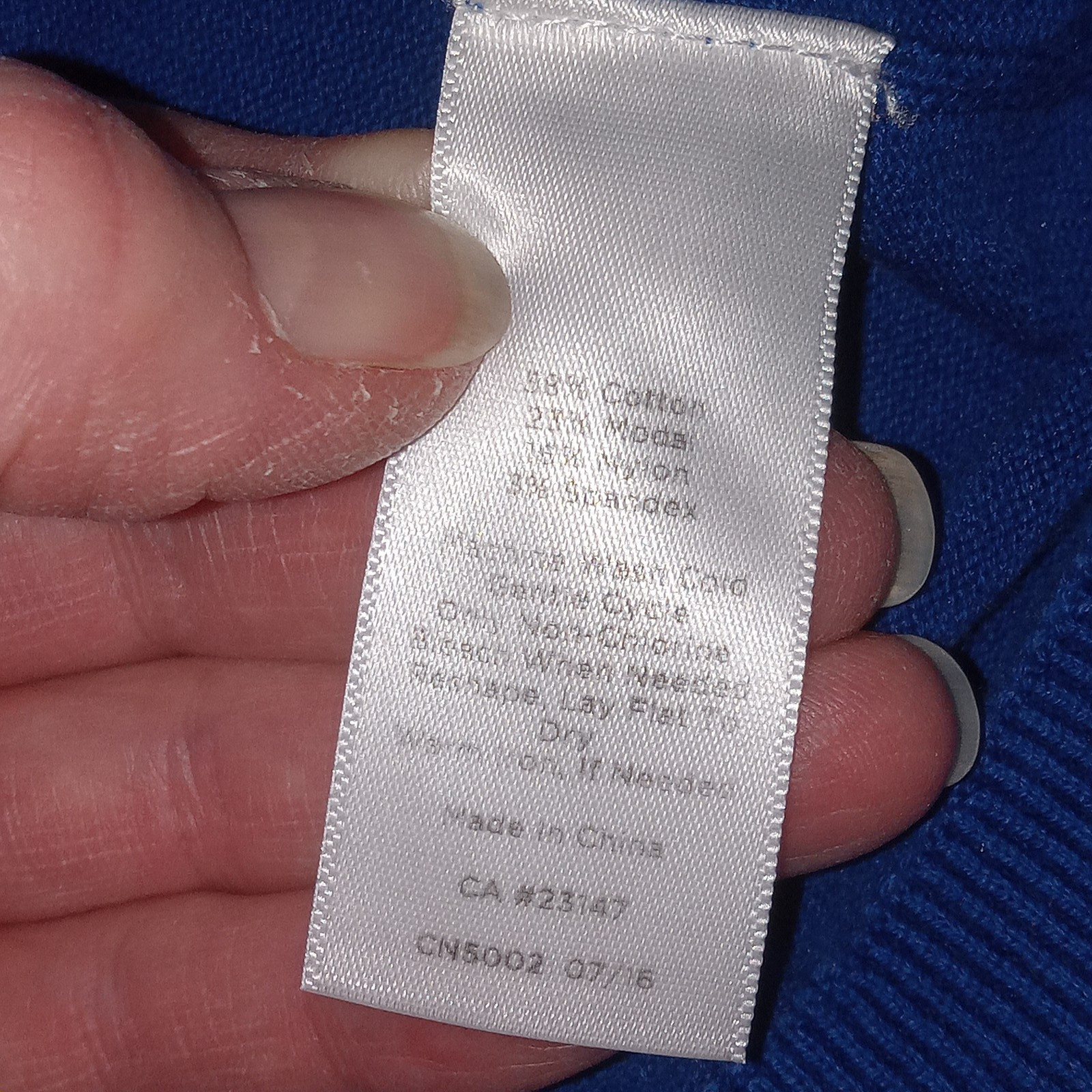 Talbots Basic Wardrobe Cotton blend Turtleneck Kn… - image 7