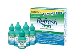 Refresh Tears Lubricant Eye Drops 4+1 Bonus Multi-Pack, 65 ml. EXP 3/2028