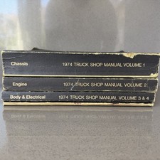 1974 Ford Truck Shop Manual Complete Set F100 F250 F350 Bronco Econoline Oem