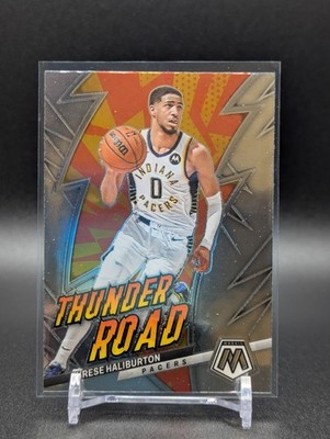 2022-23 Panini Mosaic - Thunder Road Tyrese Haliburton #3