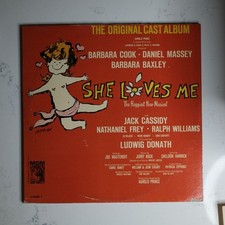 Barbara Cook, Daniel Massey, Barbara Baxley She Loves Me (The Original LP VG