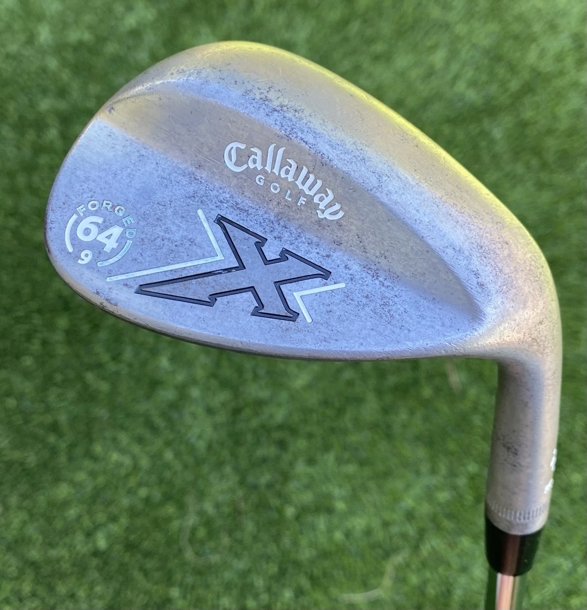 Coin Lob Wedge Callaway Jaws Full Toe - 64° / Bounce 10° - Acier, Main Droite (État Neuf)