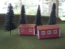 RS Laser Kits 2020 HO Scale Skid Shack Kit