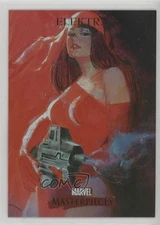 2007 Upper Deck Fleer Marvel Masterpieces Fleer Foil Elektra #28 8d4
