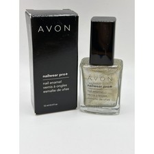Avon Nailwear Pro+ Nail Enamel Starry Sky Shimmer Silver 12ml