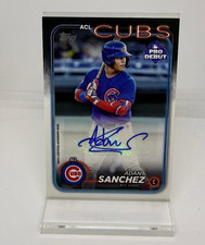 Adan Sanchez 2024 Topps Pro Debut -  #PD-42 Rookie Auto Cubs
