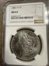 1883-O Morgan Silver Dollar NGC MS63 Very nice coin !