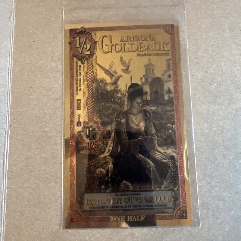 2025 AZ Goldback 1/2