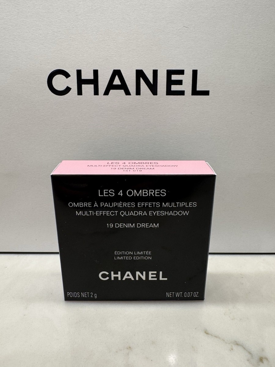 CHANEL LES 4 OMBRES 19 DENIM DREAM 中古品 CHANEL Les 4 Ombres #19 Denim Dream ~ 2026 Coco Denim Collection