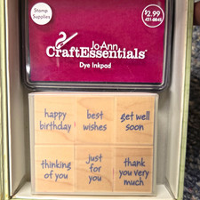 Inkpad and Stamp Supplies Craft Essentials