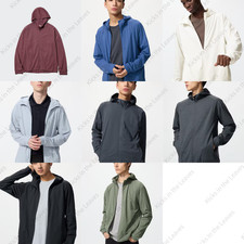 UNIQLO DRY EX UV Protection Full Zip Hoodie Men's XS-4XL Ultra Stretch 475387