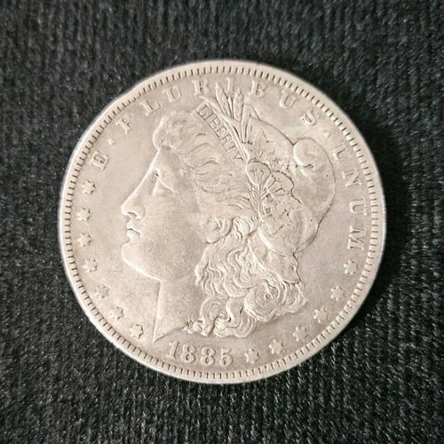1885 Morgan Silver Dollar $1 Circulated US Coin 0.9 Fineness