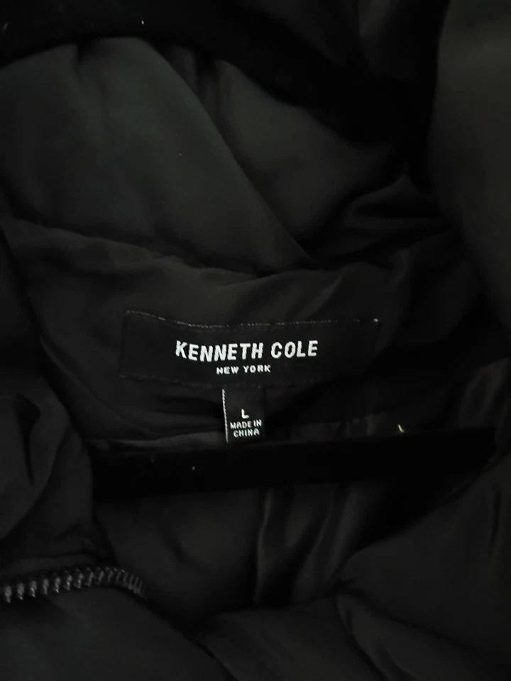 Long Kenneth Cole Winter Jacket. Feathers And Down. Long. Size Women's L - Image 2 of 4