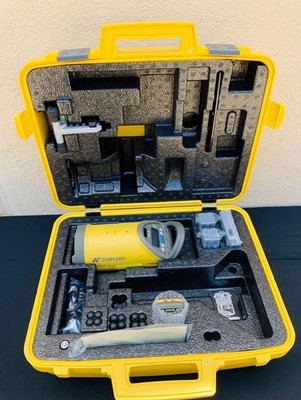 Topcon Model TP-L6 Red Beam Straight Pipe Laser Yellow Open Box