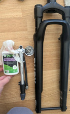 Gravel Suspension Fork 60mm travel Evosid 700c + air pump + lubrication