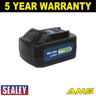 Sealey Power Tool Battery 18V 3Ah for CP400LI & CP400LIHV CP400BP
