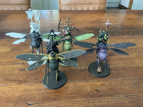 Warhammer Age Of Sigmar Nurgle Lord Of Afflictions & Pusgoyle Blightlord bemalt - Bild 11 von 11