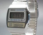 Vintage 1979 [Exc+5] Seiko Calculator Alarm C359-5000 Digital LCD Qz Men's Watch