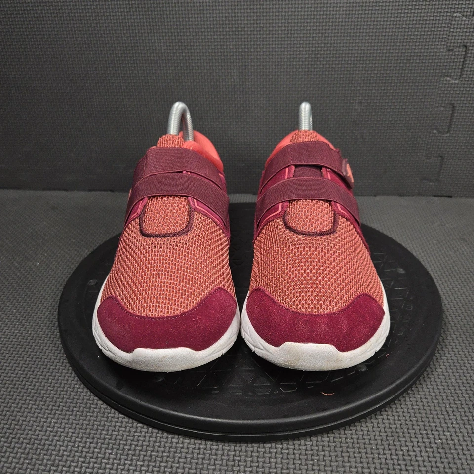 Vionic Shoes Womens Size 8 Wide Burgundy Strap Mesh Walking Sneakers EMA/ASR1840 - Image 2 of 4