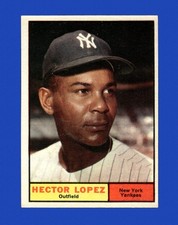 1961 Topps Set-Break # 28 Hector Lopez NM-MT OR BETTER *GMCARDS*