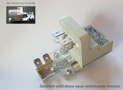 Entstör Kondensator D.E.M. F3CF75005L Neue Version / Altus / Arcelik / Blomberg