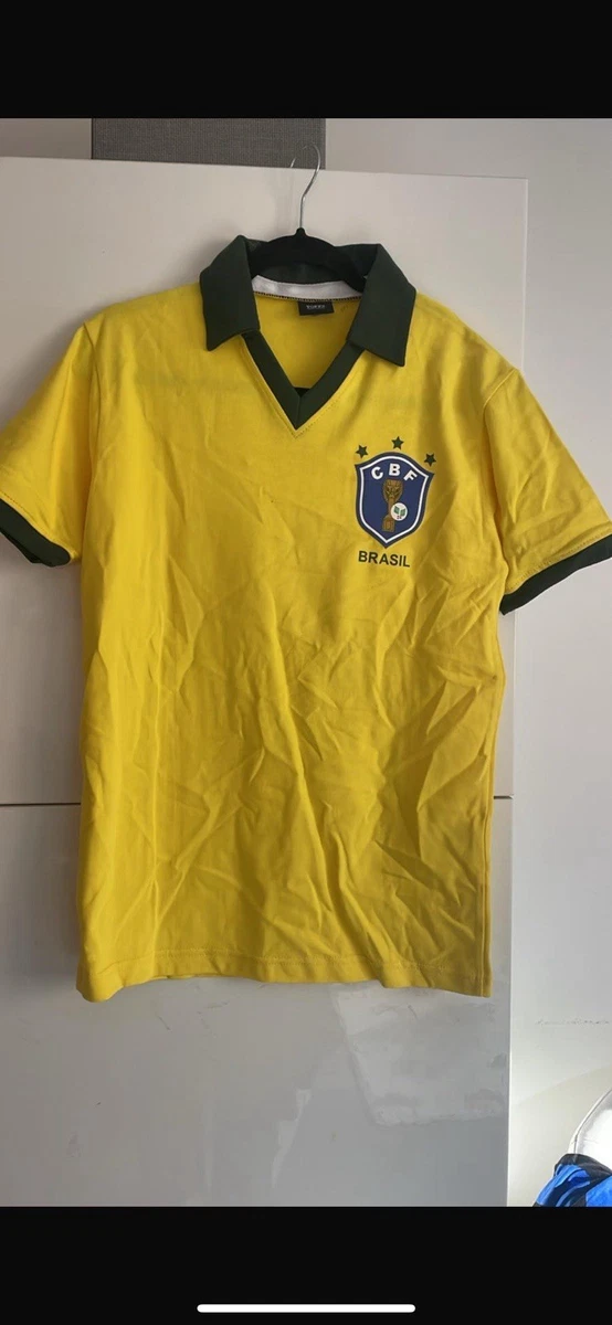 Maillot Brésil Sans Match Porté Issue Haut Jersey Vintage