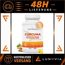 Bandini® Curcuma 700 mg Kapseln mit Piperin | 120 Kapseln