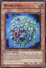 YuGiOh Wurm Ugly HA03-DE024 Super Rare LP 1st