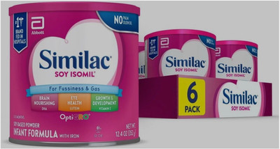 Similac soy isomil 12.4 OZ *pack of 6* EXP JUL 2026 FAST SHIPPING