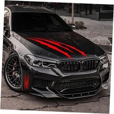 3pcs Car Stickers Vinyl Claw Marks Decals for Men  Red