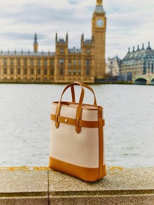Authentic Paravel Scout Tan Pacific Tote - Minimalist elegant chic sleek