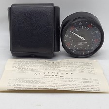 Goldtime Altimetro, Portatile, Con Custodia E Istruzioni Multilingue, Ex Cond