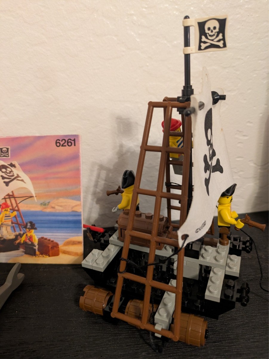 Lego 6261 Raft Raiders Pirates I 100% Complete | eBay